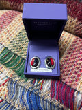 Heathergems - Silver Plated Oval Clip Earrings Caledonia Lifestyle Peebles