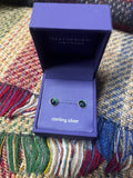 Heathergems Sterling Silver Small Round Stud Earrings Caledonia Lifestyle Peebles