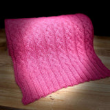 Cable Knit Cashmere Scarf - 6 colours Caledonia Lifestyle Peebles