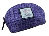 Harris Tweed Coin Purse - Lavender Purple Melange Caledonia Lifestyle Peebles