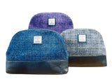 Harris Tweed Cosmetic Bag - Thistle Melange Caledonia Lifestyle Peebles