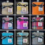 Harris Tweed Hip Flask Caledonia Lifestyle Peebles
