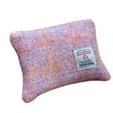 Harris Tweed Make-up Bag - Pastel Pink Check Caledonia Lifestyle Peebles