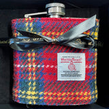Harris Tweed Hip Flask Caledonia Lifestyle Peebles