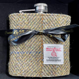 Harris Tweed Hip Flask Caledonia Lifestyle Peebles