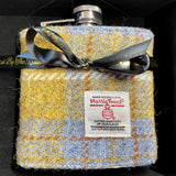 Harris Tweed Hip Flask Caledonia Lifestyle Peebles