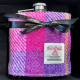 Harris Tweed Hip Flask Caledonia Lifestyle Peebles