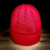Ladies Cable Knit Cashmere Hat - 6 colours Caledonia Lifestyle Peebles