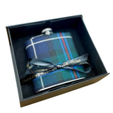 Peebles Tartan Hip Flask - Caledonia Lifestyle Peebles