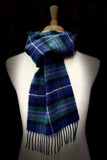 Pure Lambswool Peebles Tartan Scarf Caledonia Lifestyle Peebles