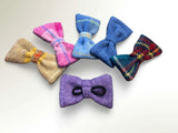 Harris Tweed Dog Bow Tie by Tartan Terrors Caledonia Lifestyle Peebles