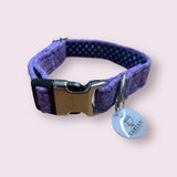 Harris Tweed Dog Collars by Tartan Terrors Caledonia Lifestyle Peebles