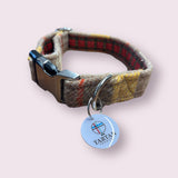 Harris Tweed Dog Collars by Tartan Terrors Caledonia Lifestyle Peebles