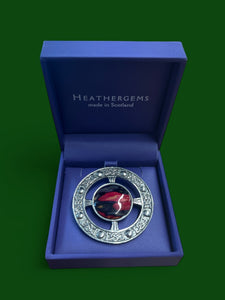 Heathergems Round Celtic Brooch Caledonia Lifestyle Peebles