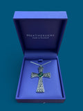 Heathergems Silver Plated Celtic Cross Necklace Caledonia Lifestyle Peebles