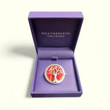 Heathergems Silver Plated Tree of Life Brooch Caledonia Lifestyle Peebles