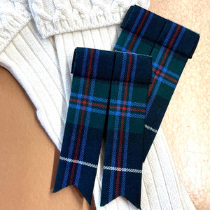 Peebles Tartan Kilt Sock Flashes Caledonia Lifestyle Peebles