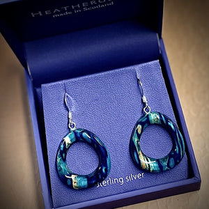 Heathergems Organic Drop Earrings Caledonia Lifestyle Peebles