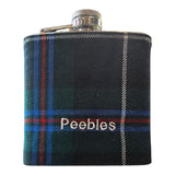Peebles Tartan Hip Flask - Caledonia Lifestyle Peebles