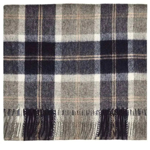 Bannockbane Tartan Lambswool Scarf Caledonia Lifestyle Peebles