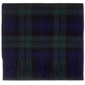 Black Watch Tartan Lambswool Scarf Caledonia Lifestyle Peebles