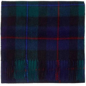 Campbell of Cawdor Tartan Lambswool Scarf Caledonia Lifestyle Peebles