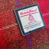 Harris Tweed Bag - Scarlet Red Tartan Caledonia Lifestyle Peebles