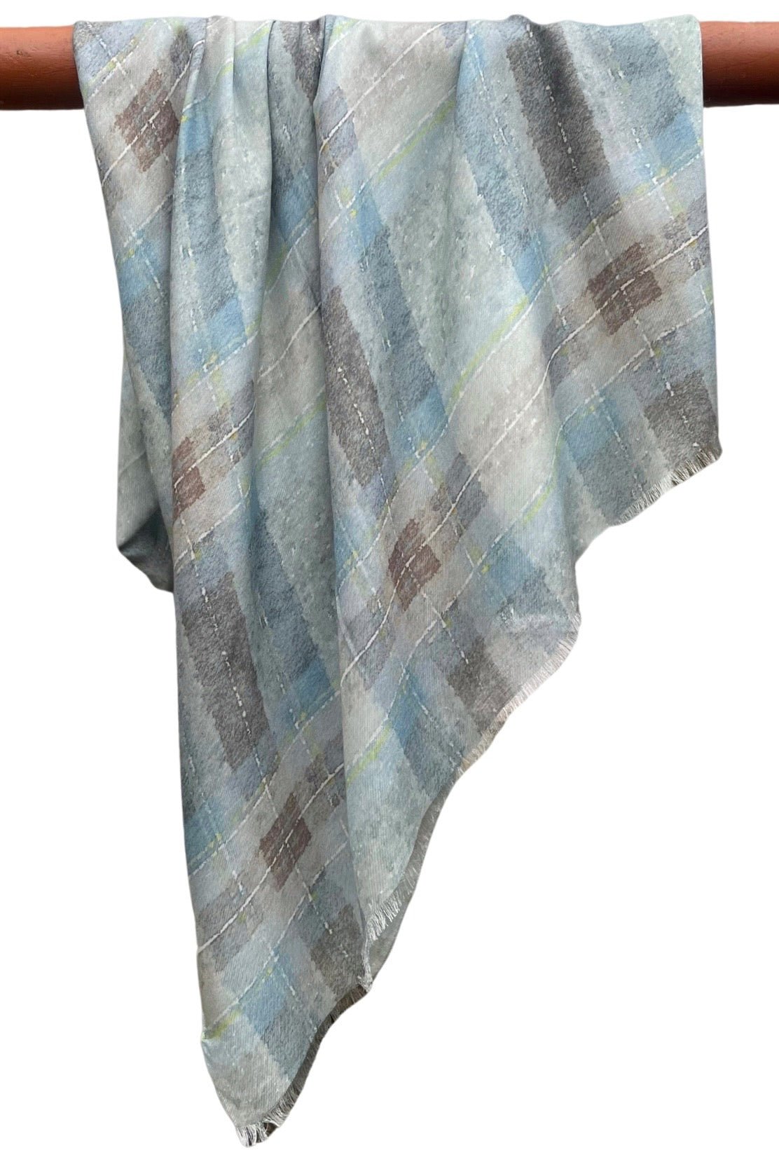 stewart tartan shawl