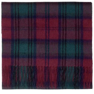 Lindsay Tartan Lambswool Scarf Caledonia Lifestyle Peebles