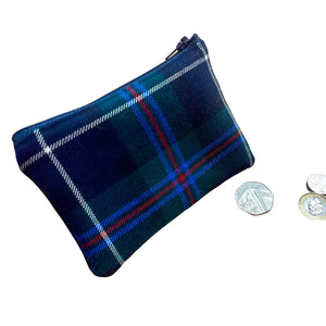 Peebles Tartan Purse for Coins Caledonia Lifestyle Peebles