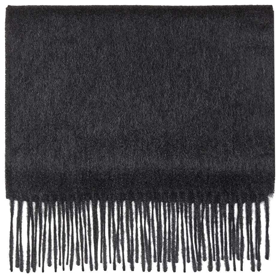 Black Pure Cashmere Scarf